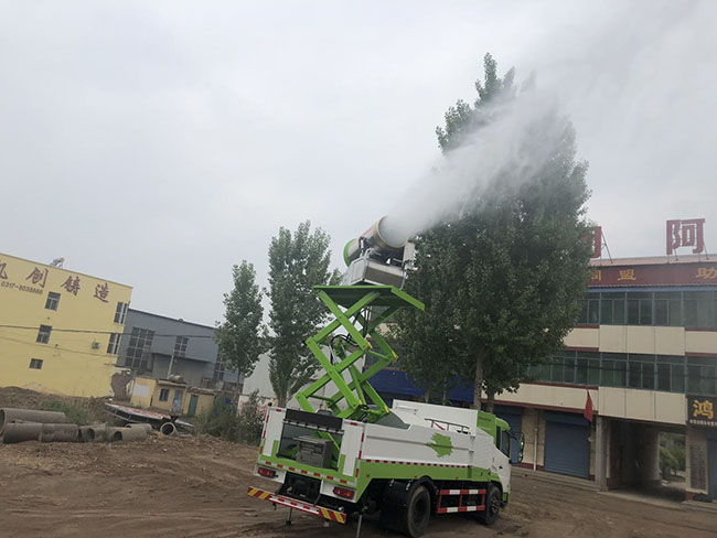 移動(dòng)式升降霧炮車(chē)案例