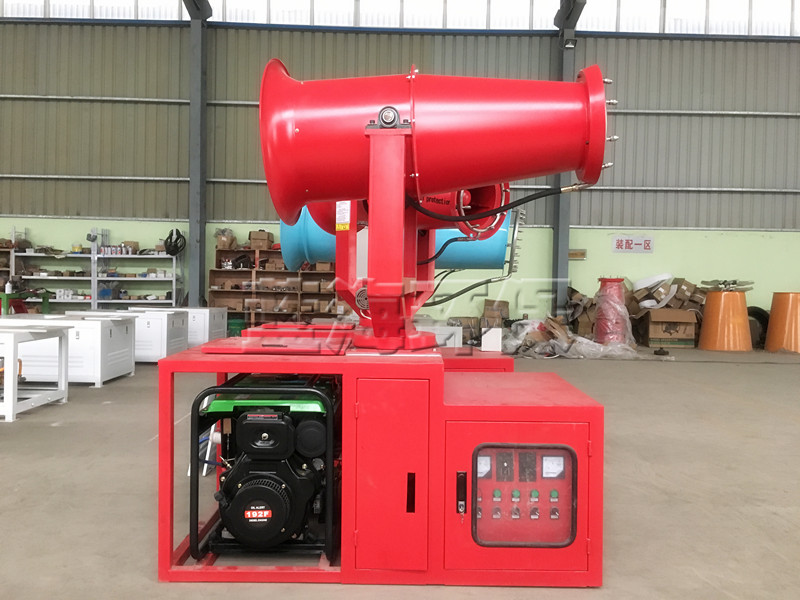 柴油動(dòng)力除塵噴霧機